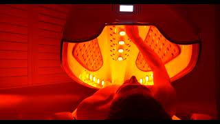 HyperT Pro FarInfrared Sauna Red Light Therapy Massage EWOT amp Hyperthermic Conditioning Cocoon [upl. by Thamos]