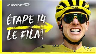 TOUR DE FRANCE 2024  Pogacar la réponse du patron  Le résumé de la 14e étape [upl. by Elgna]