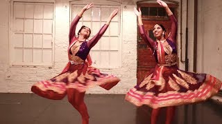 MERE RASHKE QAMAR  Kathak Fusion Dance  Svetlana Tulasi amp Shereen Ladha [upl. by Rossy]