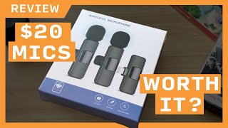 Lets Put These 20 Lavalier Wireless Mics to the Test Maybesta Review [upl. by Joya358]