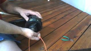 Replace line on an Echo trimmer in under 3 minutes [upl. by Llehsam607]