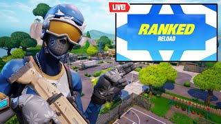 🔴FORTNITE UNREAL RANKED RELOAD GAMES CARRYING PEOPLE TO UNREAL [upl. by Valora]