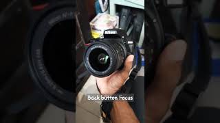 Back Button Focus Nikon D5600 [upl. by Dirgis]