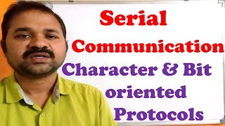 Serial Communication In Computer Organization Architecture  Character Oriented Protocol  Bit [upl. by Trevethick]