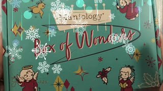 Maniology Box of Wonders Spoiler Limited Edition Christmas Avent Calendar [upl. by Allcot]