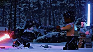 Finn and Rey vs Kylo Ren  LEGO Star Wars The Skywalker Saga [upl. by Atnad447]