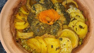 Tajine aux légumes طاجين بالخضار [upl. by Euqram]