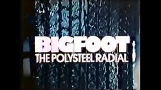 Bigfoot Goodyear Tire Commercial 1974 [upl. by Vil]