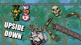 Is it POSSIBLE to beat Terraria UPSIDE DOWN [upl. by Godric]