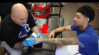 Getting my first hand tattoo WORST IDEA [upl. by Pendergast]