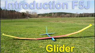 Kit build and flight  IntroductionF5J RC glider [upl. by Anaitsirhc484]