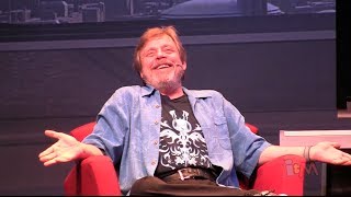 Mark Hamill does Joker and Luke Skywalker voice dialogue at Star Wars Weekends 2014 [upl. by Runck]