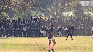 Electric school spirit as St Johns and St Stithians chant for their teams [upl. by Lebama]