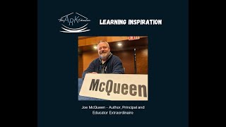 TAE Learning Inspiration  Joe McQueen [upl. by Halbeib]