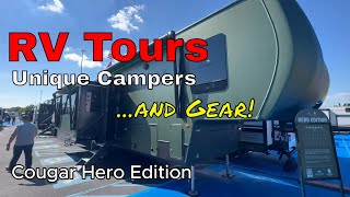 Hershey RV Show 2024Part 2  RV Tours  Unique and Interesting Finds [upl. by Ronald]