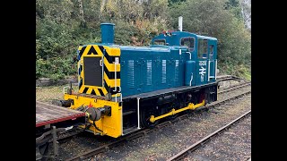 quotDelivered by Dieselquot Gala Day at Tanfield Railway [upl. by Auoh]