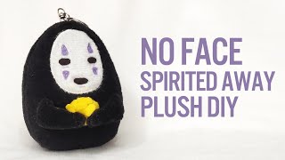 DIY Como Fazer NoFace de A VIAGEM DE CHIHIRO Kaonashi  Spirited Away [upl. by Etty]