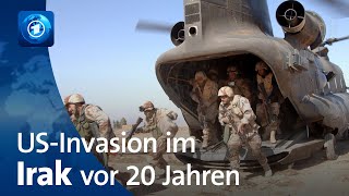 IrakKrieg USAngriff vor 20 Jahren [upl. by Stinky]