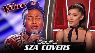 Breathtaking SZA Covers that left Coach Ariana OBSESSED on The Voice [upl. by Nitfa]