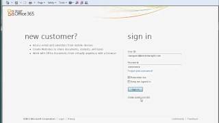 Tutorial to Access email Web Portal of Office 365 or Exchange Online [upl. by Bernard]