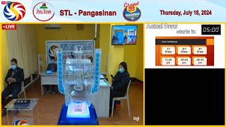 STL Pangasinan result today 2nd draw Live July 18 2024 [upl. by Merrick]