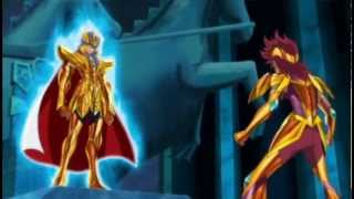 Kouga vs Poseidon  Saint Seiya Omega Ultimate Cosmo [upl. by Regnig]