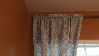 DIY Easy curtain rod [upl. by Eniloj]