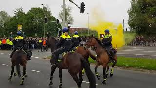 Busreis terug vanuit Arnhem Vitesse  FC Twente [upl. by Mcneely]