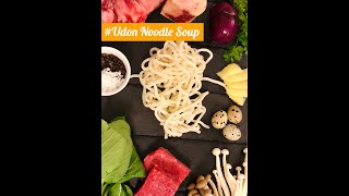 How to Cook Japanese Udon Noodle Soup  udon ramen japanfood [upl. by Krebs]