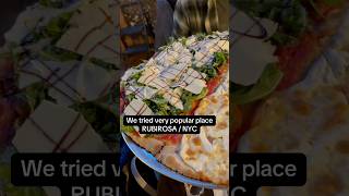 We tried Popular place RUBIROSA NYC would you eat here nyc food trending newyork [upl. by Silra]