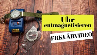 Mechanische Uhr geht falsch  Uhr entmagnetisieren  So entmagnetisiert ihr eure Uhr [upl. by Eidoj]