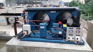 Frascold make air cooled condensing unit [upl. by Hanforrd]