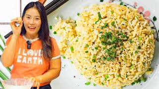 3 Minutes Egg Fried Rice Recipe [upl. by Finegan]