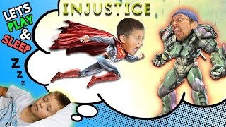 Lets Play INJUSTICE Mike vs Duddy amp Chase Falls Asleep GODS AMONG US ULTIMATE FGTEEV Gameplay [upl. by Ylrebmic]