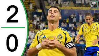 Cristiano Ronaldo Goal  AlNassr vs AlWehda 20 Extended Highlights amp Goals 2024 [upl. by Gayelord]