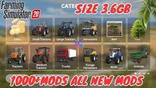 FS 20 v83 all new vehicles size 36gb 1000vehicles [upl. by Leahcimaj]