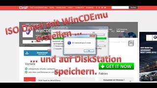 ISO Datei mit WinCDEmu erstellen und auf DiskStation speichern  ein Tutorial von HELD IT  in HD [upl. by Ysabel]