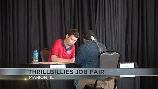 Thrillville Thrillbillies Holding a Series of Job Fairs [upl. by Llenaej412]