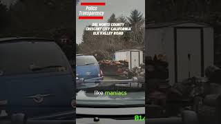 Revealing Speeders On Elk Valley Road Crescent City California [upl. by Winther179]