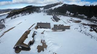 Dji Avata With Googels 2 On Mountain Fefor Norway 18 April 2024 [upl. by Teloiv]