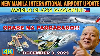 NEW MANILA INTERNATIONAL AIRPORT UPDATE DECEMBER 32023 [upl. by Roseline797]