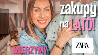 🔥 KUPUJĘ RZECZY NA LATO  DUŻE MIERZYMY RZECZY MUST HAVE  MIERZYMY  ZARA [upl. by Ellynad288]