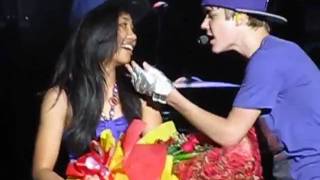 Justin Bieber LIVE in MANILA My World Tour 2011  One Less Lonely Girl 510 [upl. by Haiasi]