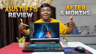 Asus Tuf F15 Gaming Laptop Full Review After 6 Months Of Usage  intel i5 10 Gen  Gtx 1650 [upl. by Maroj]