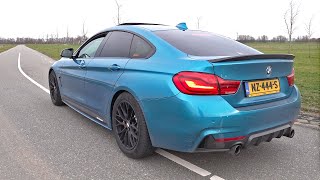 BMW 4 Series 440i Gran Coupe M Sport with Straight Pipes M Performance Exhaust [upl. by Eirelam]