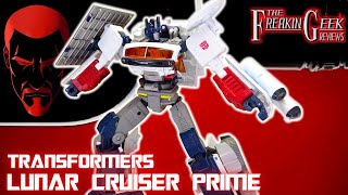 LUNAR CRUISER OPTIMUS PRIME EmGos Transformers Reviews N Stuff [upl. by Eolande]