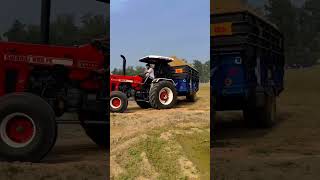 💪SWARAJ 855 MITTI TROLLEY FULL LOADED swarajtractor modified jattmind sidhumoosewala [upl. by Atiekan]