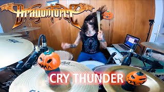 DragonForce  Cry Thunder  Drum Cover [upl. by Kcirddehs]