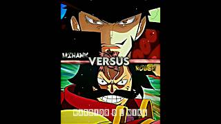 Mihawk Vs Roger amp Whitebeard 🗿 onepiece fyp fypシ゚viral [upl. by Kinsley98]