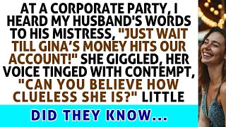 My Husband Told His Mistress Just Wait Till Gina’S Money Hits Our Account What Happened Nex [upl. by Godfree]